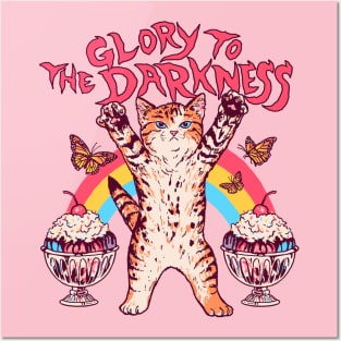 Glory To The Darkness Posters and Art